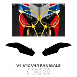 Motorcycle Shell Head Shell Fairing Sticker Decal Carbon Version For Ducati PANIGALE V4 / V4S / V4R V4SP 2018-2021