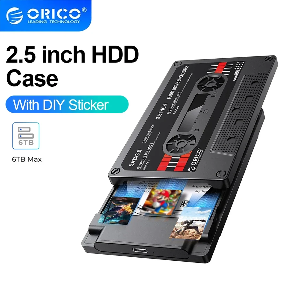 ORICO 外付けHDD 本体 ブラック6tb Sd483685e475644b39d22c3efa68d5