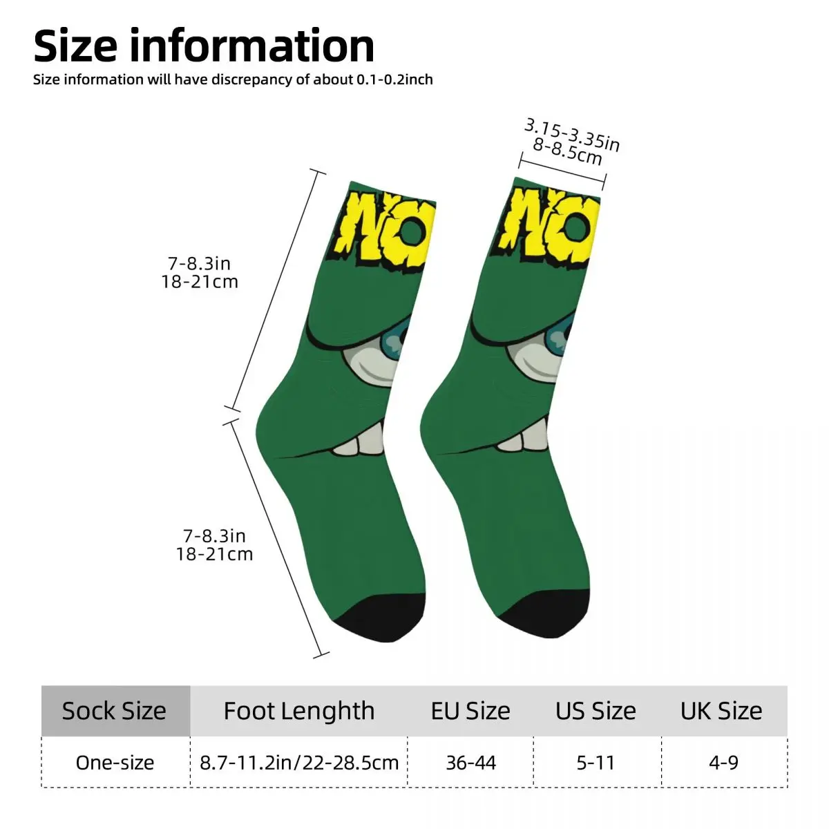 NOFX Socks meme Gothic Stockings Winter Non Slip Men\'s Socks High Quality Printed Running Sports Socks