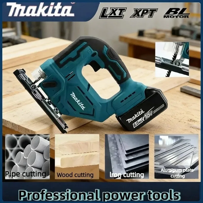 2026 Makita DJV182Z Brushless 18V 340W Cordless Jigsaw Barrel Handle Saw Cutting Tool without Battery System Pack