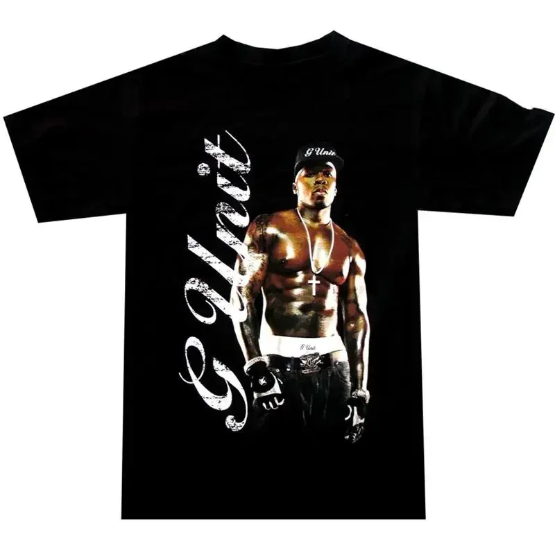 50 Cent Singer Men T shirt Black  All Sizes S to 234XL