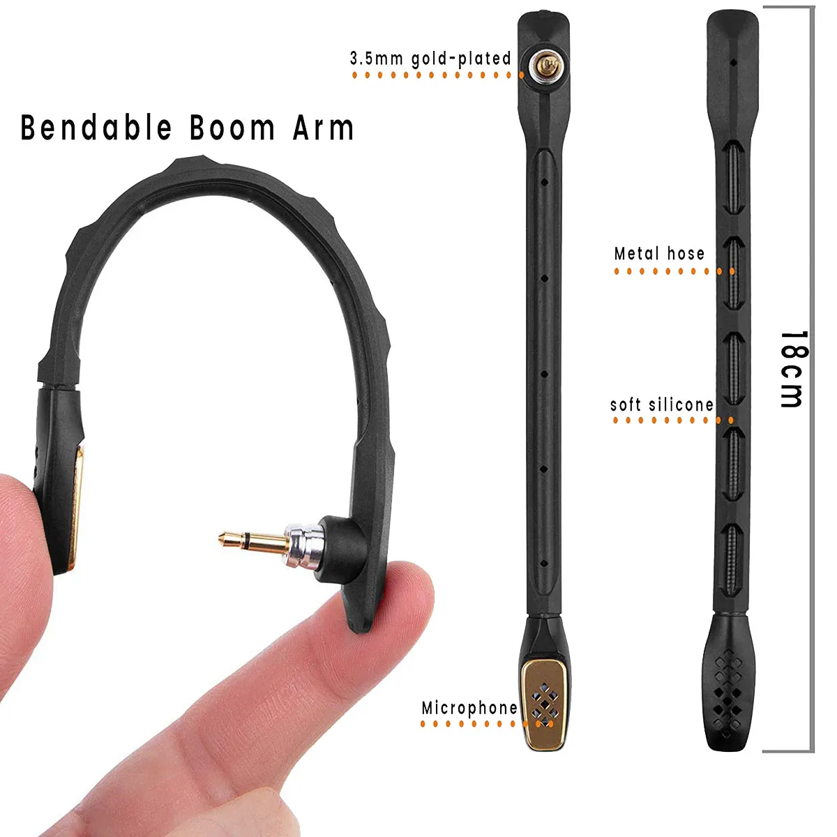 Сменные игровые наушники POP-l, всенаправленный микрофон с шумоподавлением для Logitech ASTRO A40