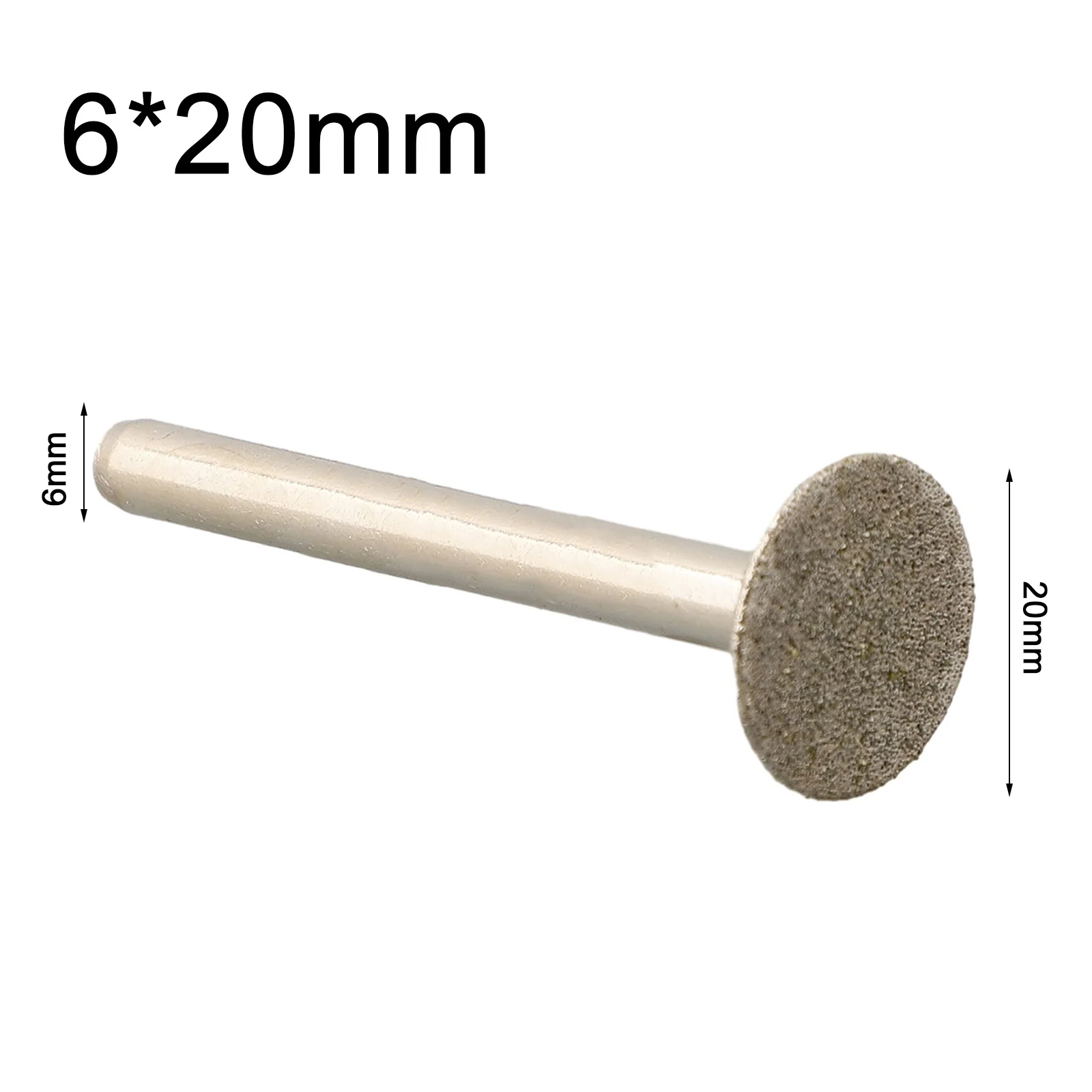 1pcs 6-30mm Burr Carving Grinding Bit 6mm Shank 45mm For Stone Marble Ceramic Jade Carving Drill Burrs Polishing Engraving Tool