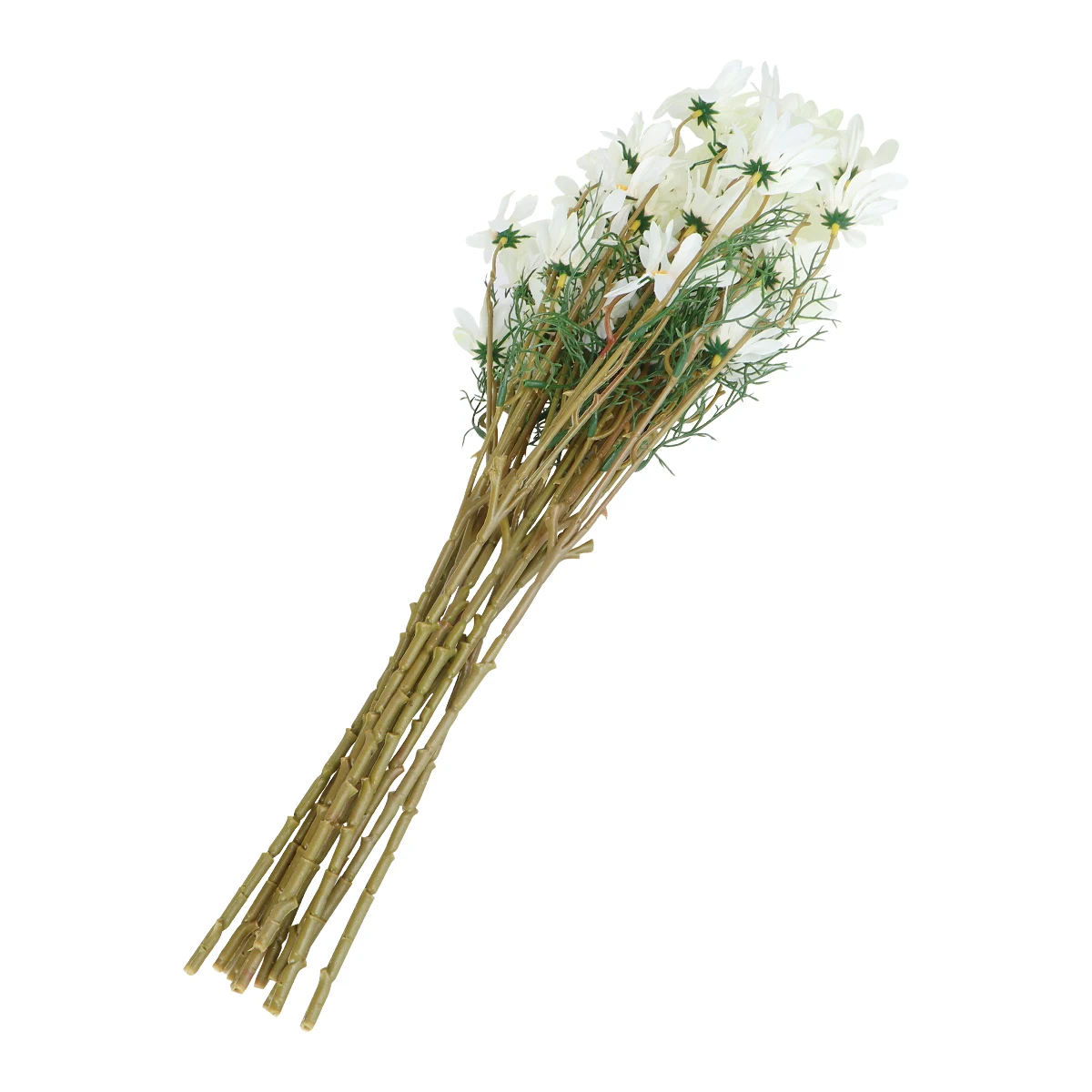 

12pcs Artificial Flowers Silk Cosmos Fake Daisy Bouquet Stems Lifelike Home Office Decoration Flower Arrangement Allergy Free