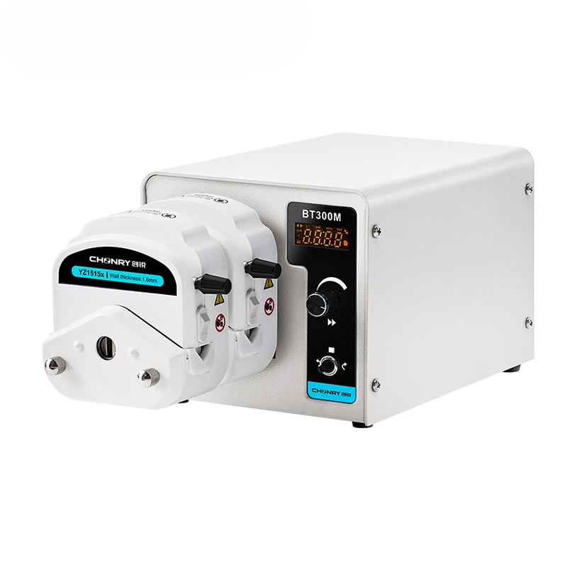 BT300M/YZ1515x High Quality Digital Food Grade Independent Head Lab Dosing Metering Peristaltic Saline Pump