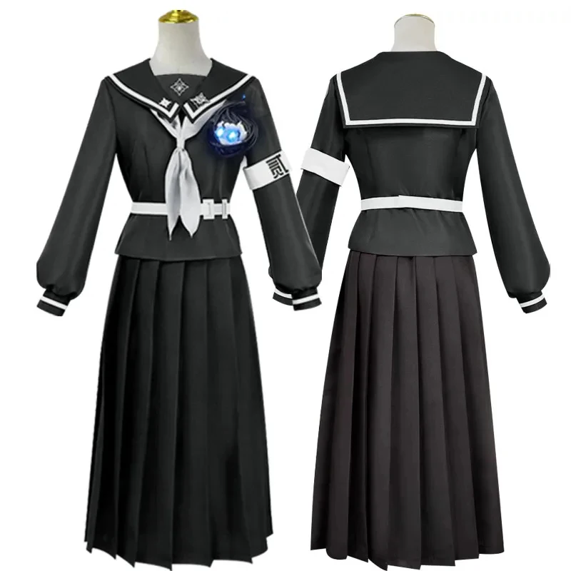 

s;3,t'7\b/Anime The Hundred Line Cosplay Sumino Takuya Costume Amemiya Taemi Sougetsu Eito Shizukahara Hiruko Uniform 2;d,6'v\8/