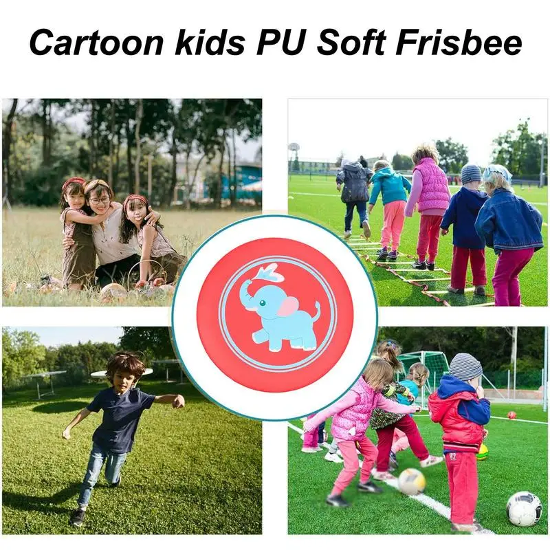 Flying Disc-Spielzeug für Kinder, Outdoor-Sport und Spiele für Kinder, Tierform-Design, Outdoor-Sport und Spiele, Wettbewerbspaß für Kinder