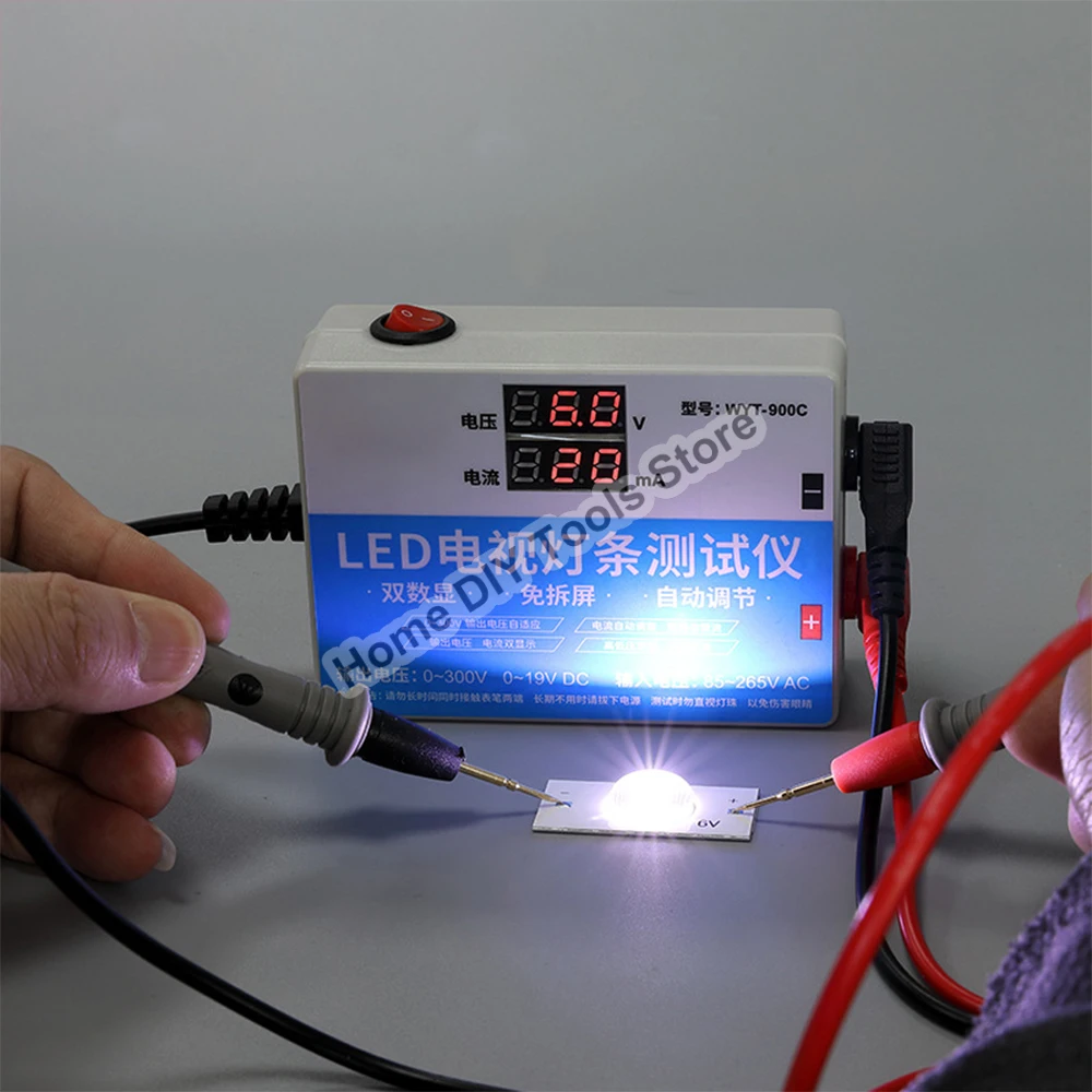 New 0-300V Output LED TV Backlight Tester LED Strips Test Tool with Current and Voltage Display Measurement Instruments