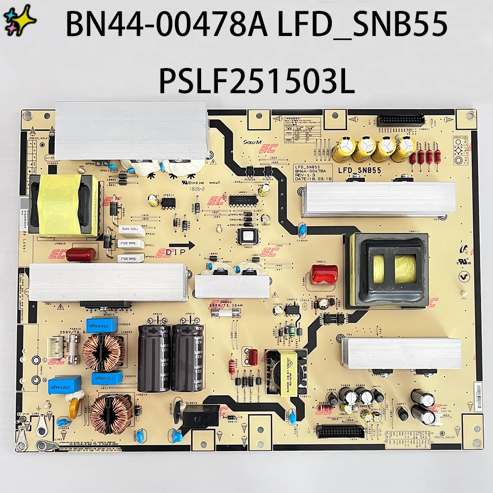 

BN44-00478A LFD_SNB55 PSLF251503L Power Supply Board is for LH55CPPLBB/ZA LH55UDCPLBB/ZA LH55UDDPLBB/ZA LH55UDEHLBB LH55UDDPLBB