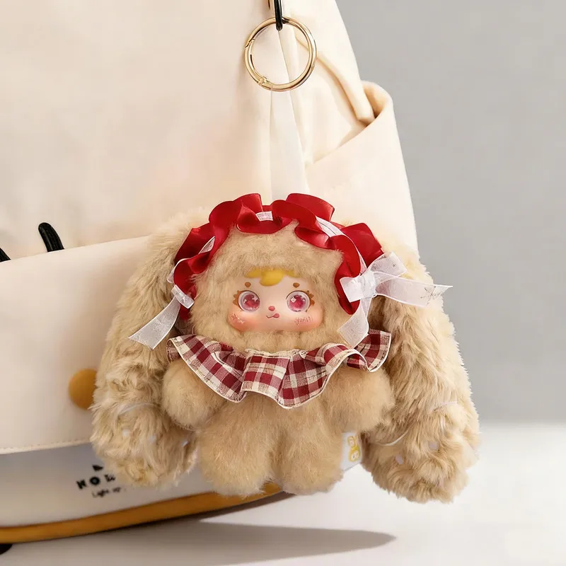 

Плюшевый брелок-игрушка San Xiao Mao Samuel в виде рождественского оленя, милая игрушка-сюрприз в закрытой коробке, подвеска для сумки, подарок для девочки, новинка 2025 года