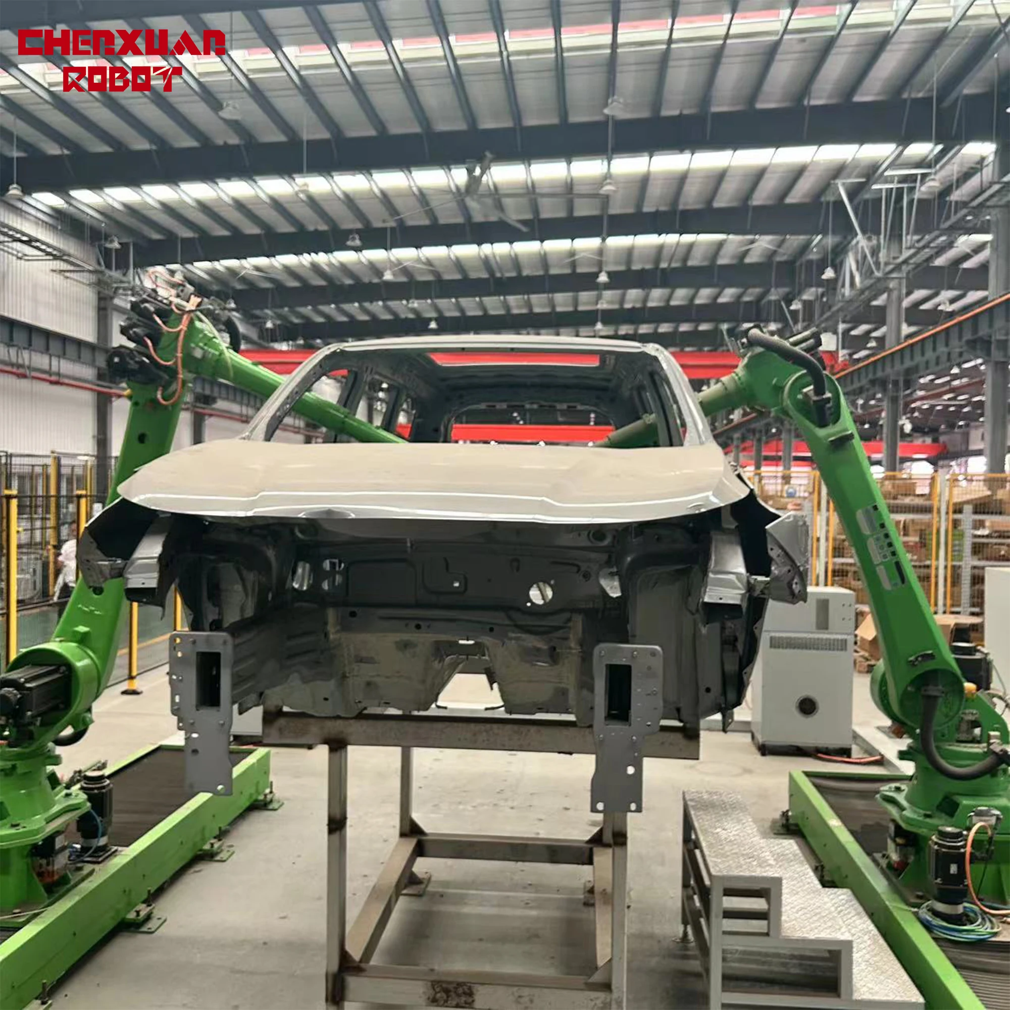 Programmable PLC Controlled 6-Axis Industrial  Arm with Servo Motor for Spray Painting Cars and Chairs IP65 Protection