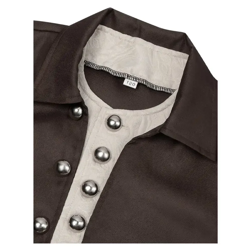 زي تنكري لقراصنة القرون الوسطى للأطفال ، خيال ، ريترو ، قراصنة ، تمويه ، خيال ، خيال ، ملابس ، هالوين ، ملابس حفلات