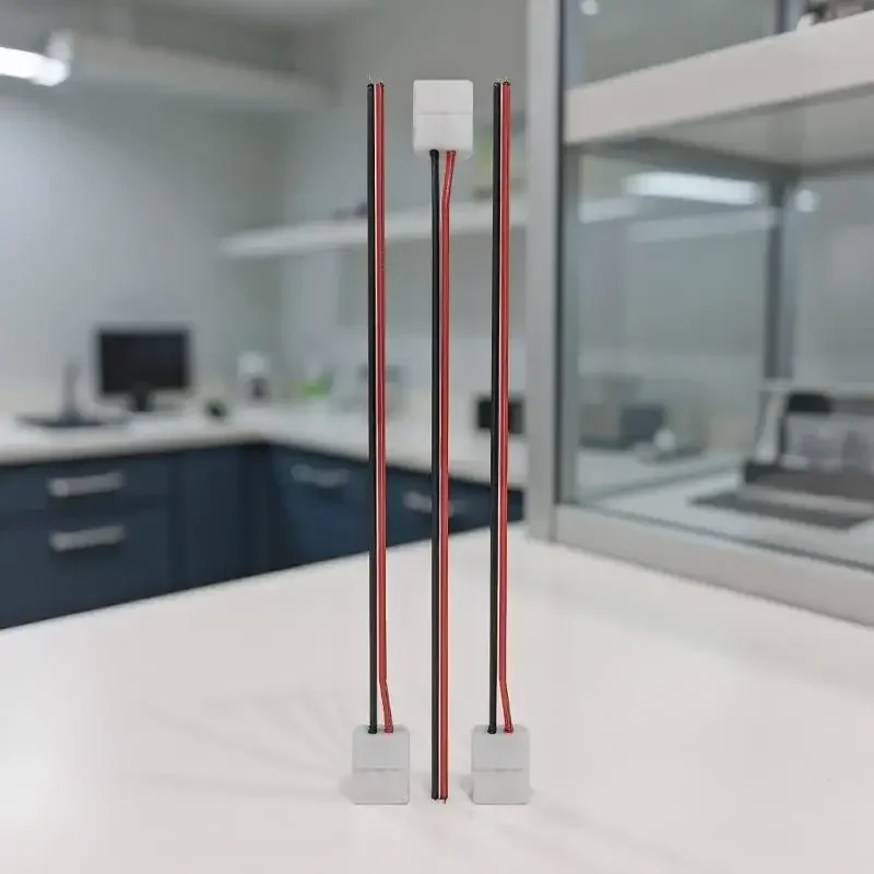 

Quick Snap 2Pin Connector for LED Light Strips, 8mm, No Welding