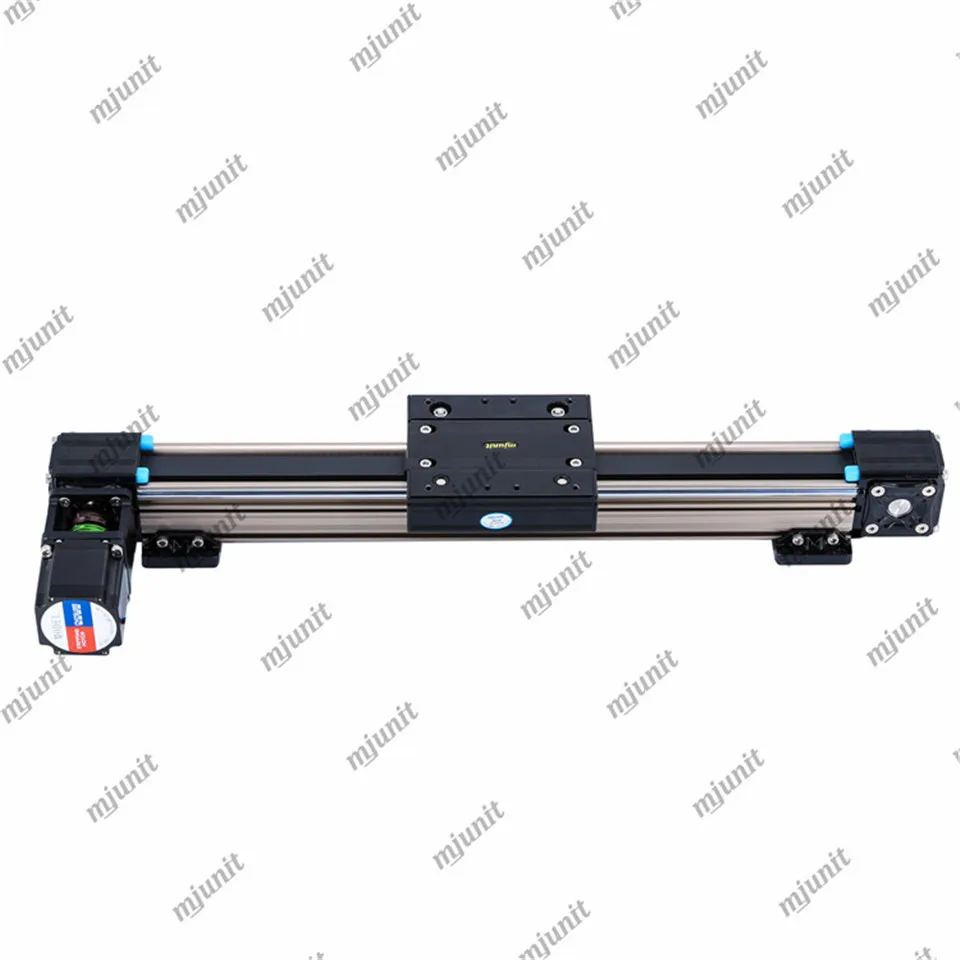 

mjunit zipper machine threading and cuttinm linear module electric single axis sliding table long length manipulator