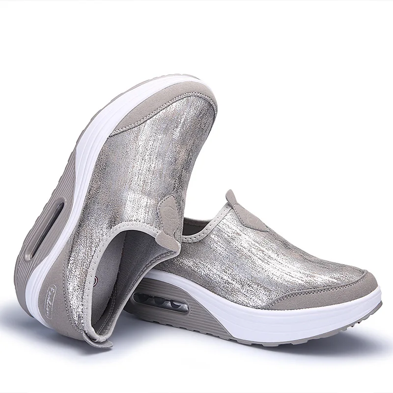 Fashion Women Shoes New Spring Thick-Soled Ladies Shoes Comfortable Sport Height Increase Casual Sneakers tenis feminino WSH4352