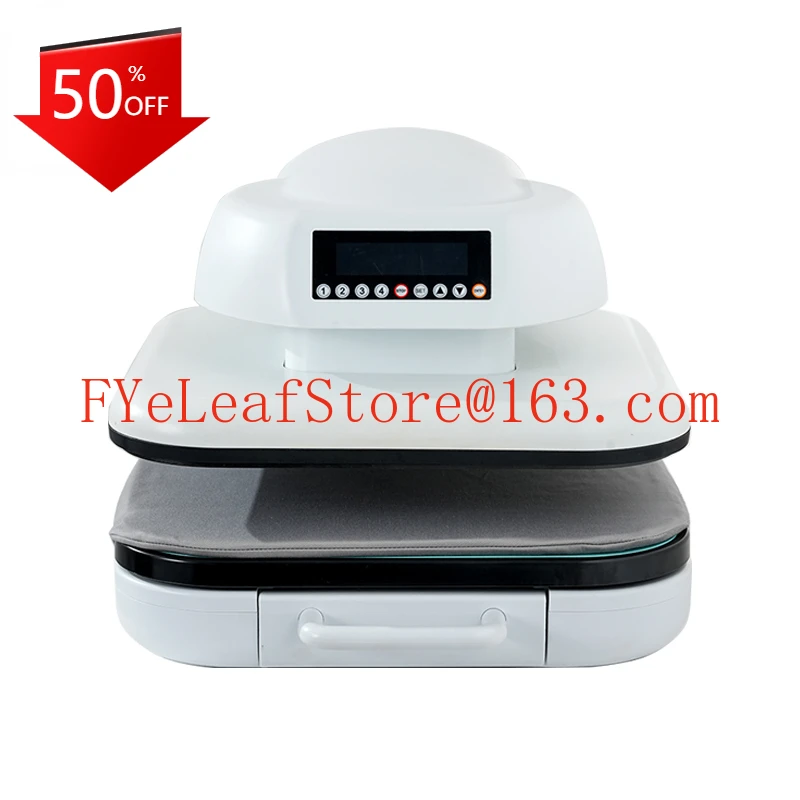 

Electric Flat Heat Press Machine 38 * 38cm Automatic Flat Plate Hot Press Can Be Pulled without Air Compressor
