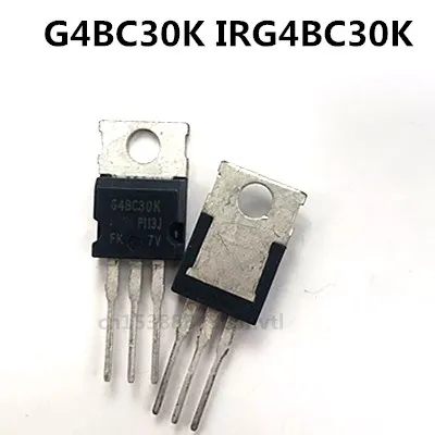 Original 4PCS/ G4BC30K IRG4BC30K TO-220 IGBT 600V 16A