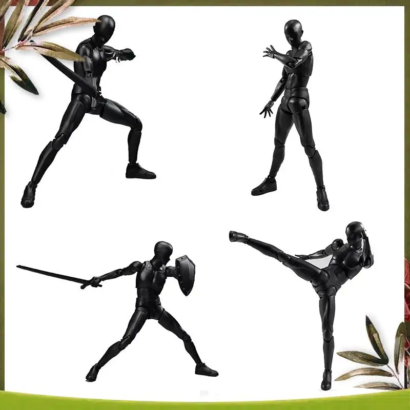 

New-Action Figures PVC Model With Box Drawing Figure Models For Artists(Female+Male)