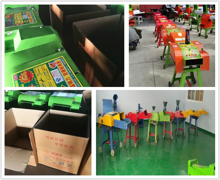 Weiwei High Quality 9ZP-0.4 C Customized Chaff Cutter Cutting Machinery for Farm