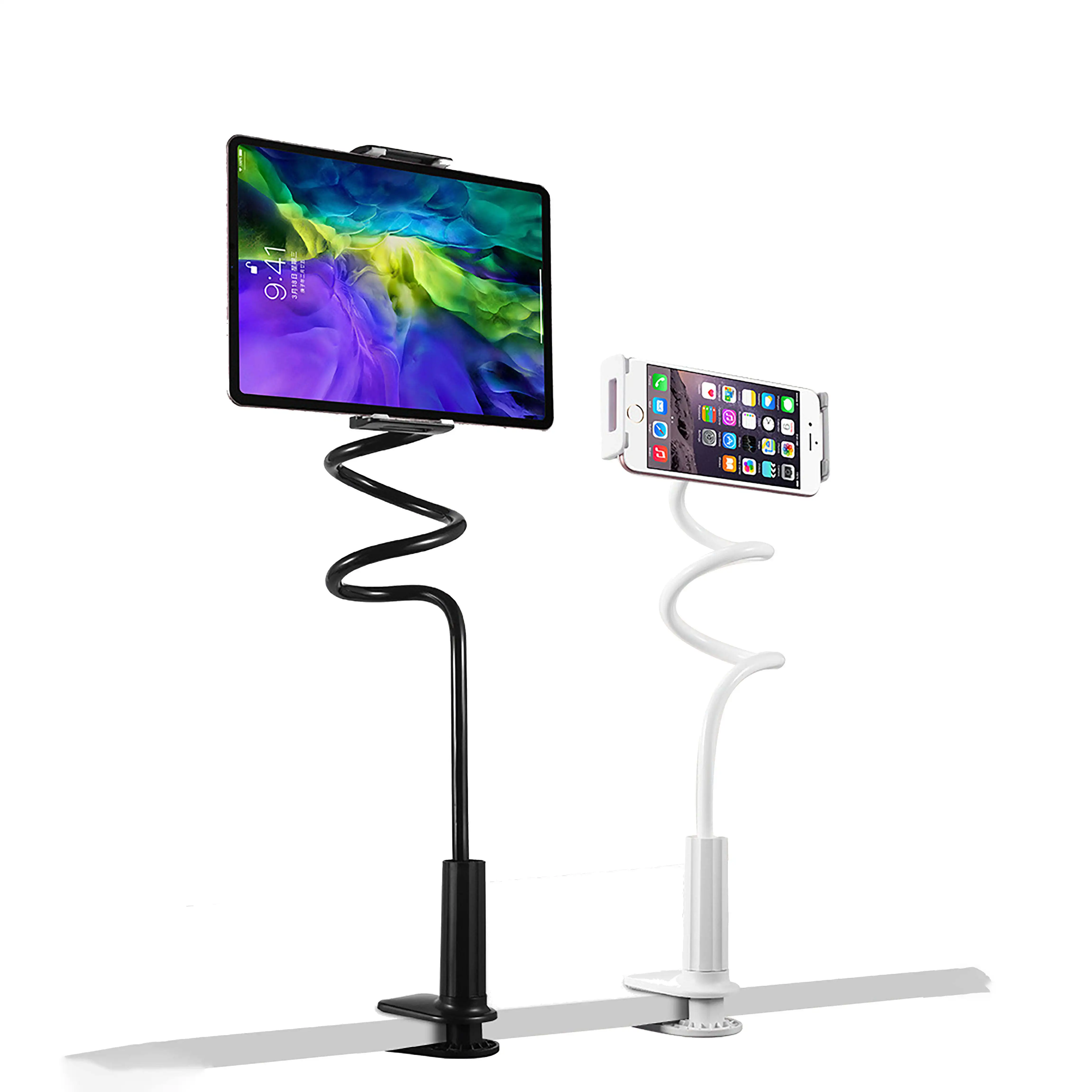 

Universal Mobile Phone Holder Flexible Lazy Holder Adjustable Cell Phone Clip Home Bed Desktop Mount Bracket Smartphone Stand