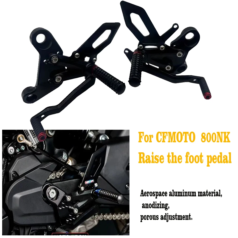 

For CFMOTO 800nk 800NK Motorcycle CNC Rearset Adjustable Foot Rset Racing Front Pedal Accessorie