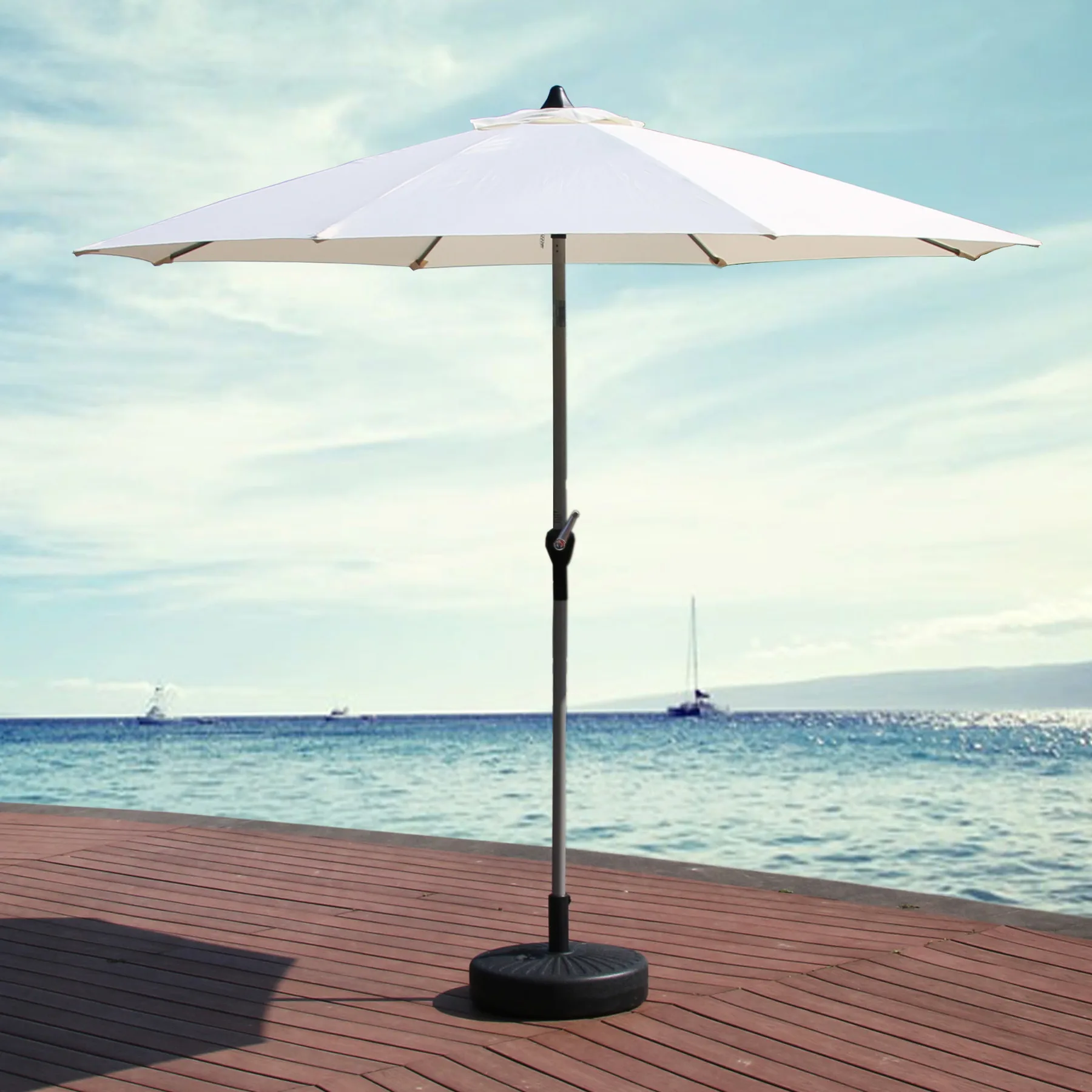 7-rozmiary Parasol Wymienny materiałowy Parasol ogrodowy Patio Parasol bananowy Wodoodporny pokrowiec bez stojaka Parasol przeciwsłoneczny