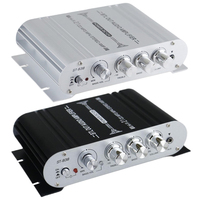 ST-838 HiFi 2.1 Channel Stereo Bass Sound Amplifier 20Wx2+40W 12V with Subwoofer Output Digital Mini Power Amplifier for Home