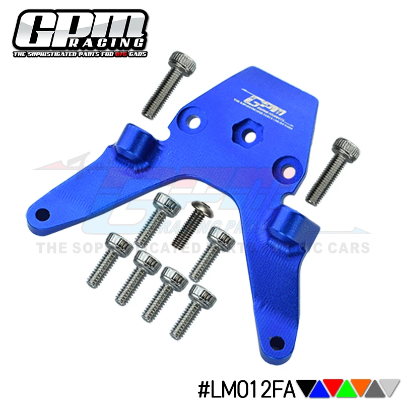 

GPM Aluminum Front Bulkhead For LOSI 1/18 Mini-T 2.0 2WD Stadium Truck RTR