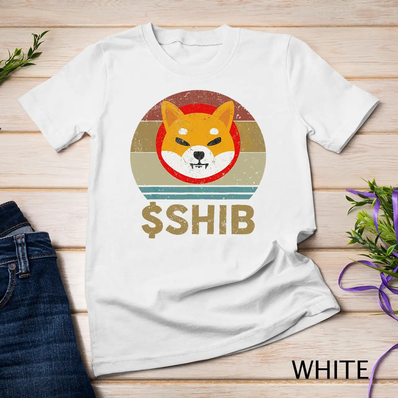 Vintage Shibacoin Miner Shiba Inu T Shirt Sweat