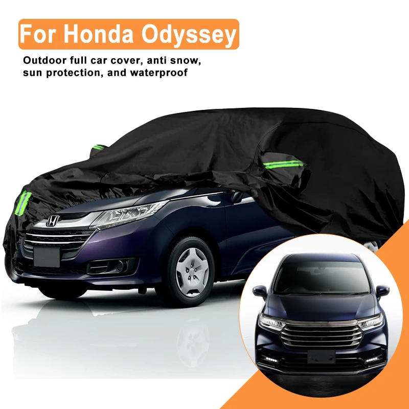 

Полный автомобильный чехол для Honda Odyssey Outdoor Use — водонепроницаемый снегозащитный солнцезащитный козырек, зимние и летние аксессуары для автозащиты
