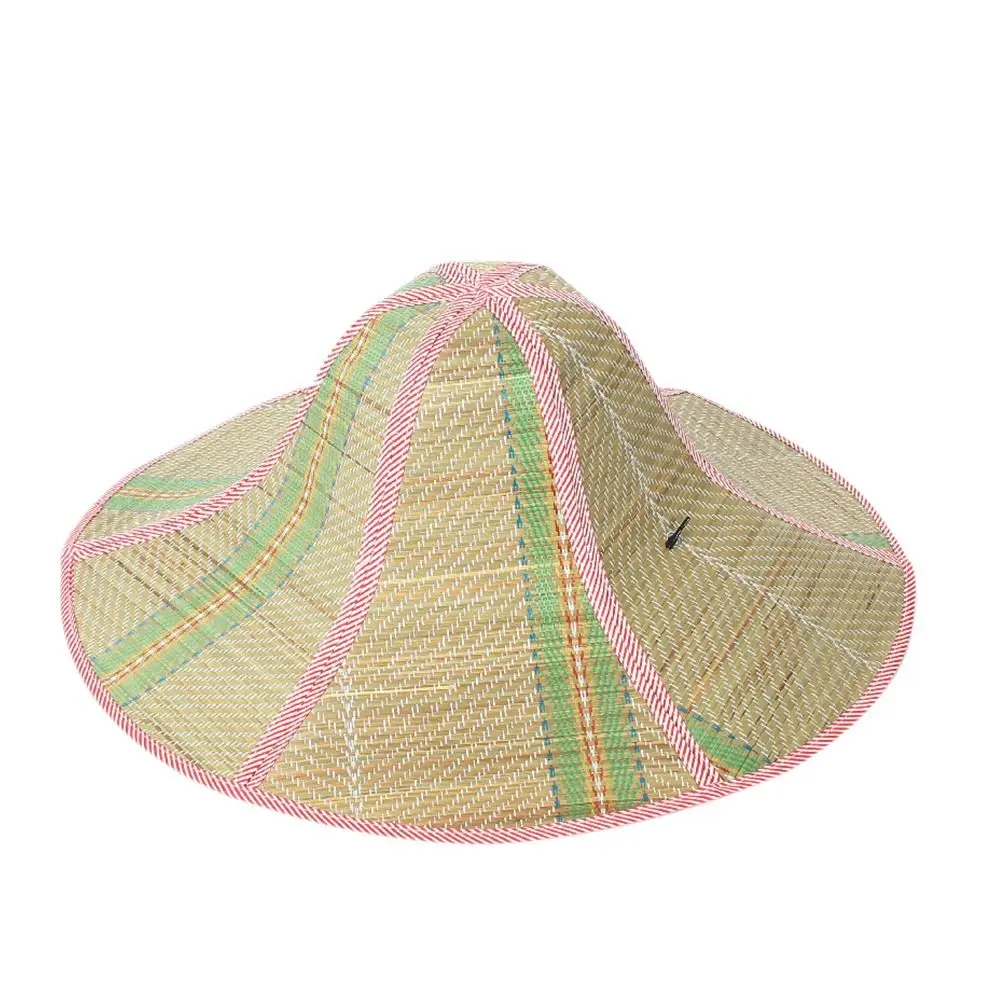 Women Portable Anti-UV Sunshade Hats Big Visors Sun Hat Beach Cap Fisherman Cap Straw Hat