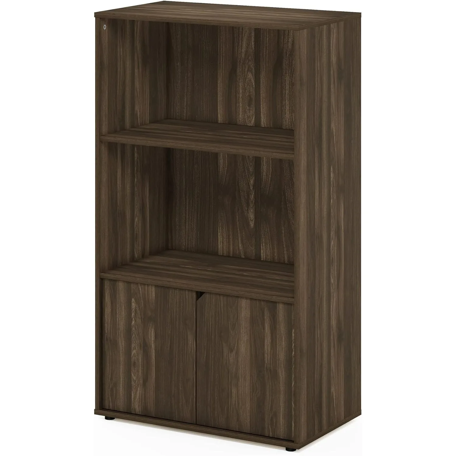 

Jaya Kitchen Storage Shelf with Cabinet, Columbia Walnut