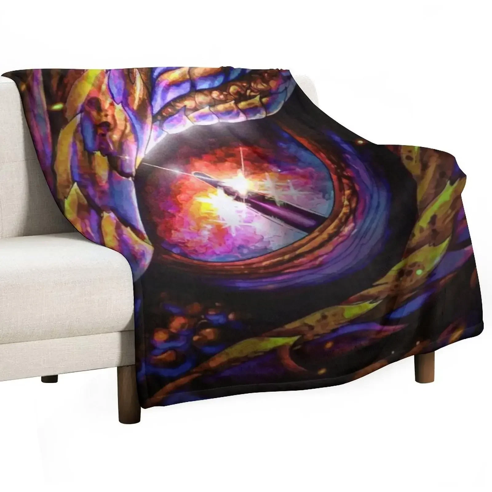 

The dragon's eye Throw Blanket Blankets For Sofas Decoratives Blankets