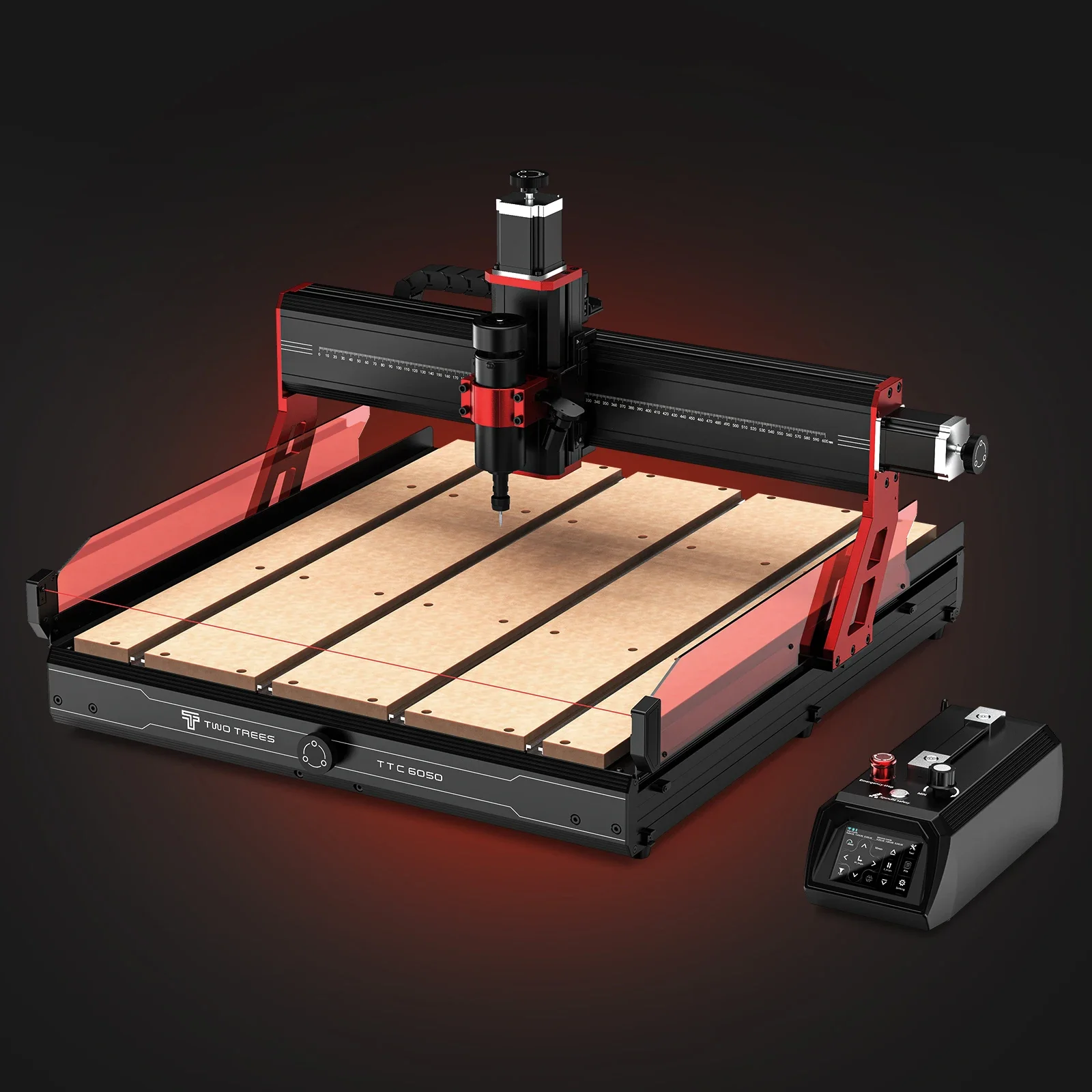 OEM 6050 CNC Wood Nesting Router Machine 4 Axis with Motor and Bearing NC Studio Control for Modern Wood Door Designs