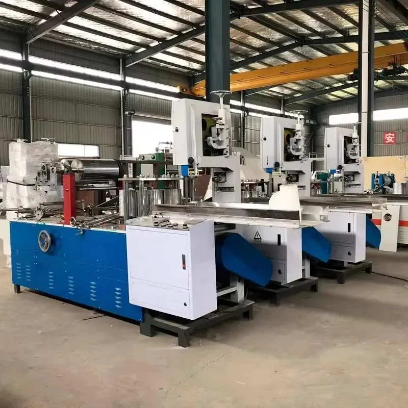 Customized New Napkin Making Machine Paper Napkin Tissue Manufacturing for Restaurants
