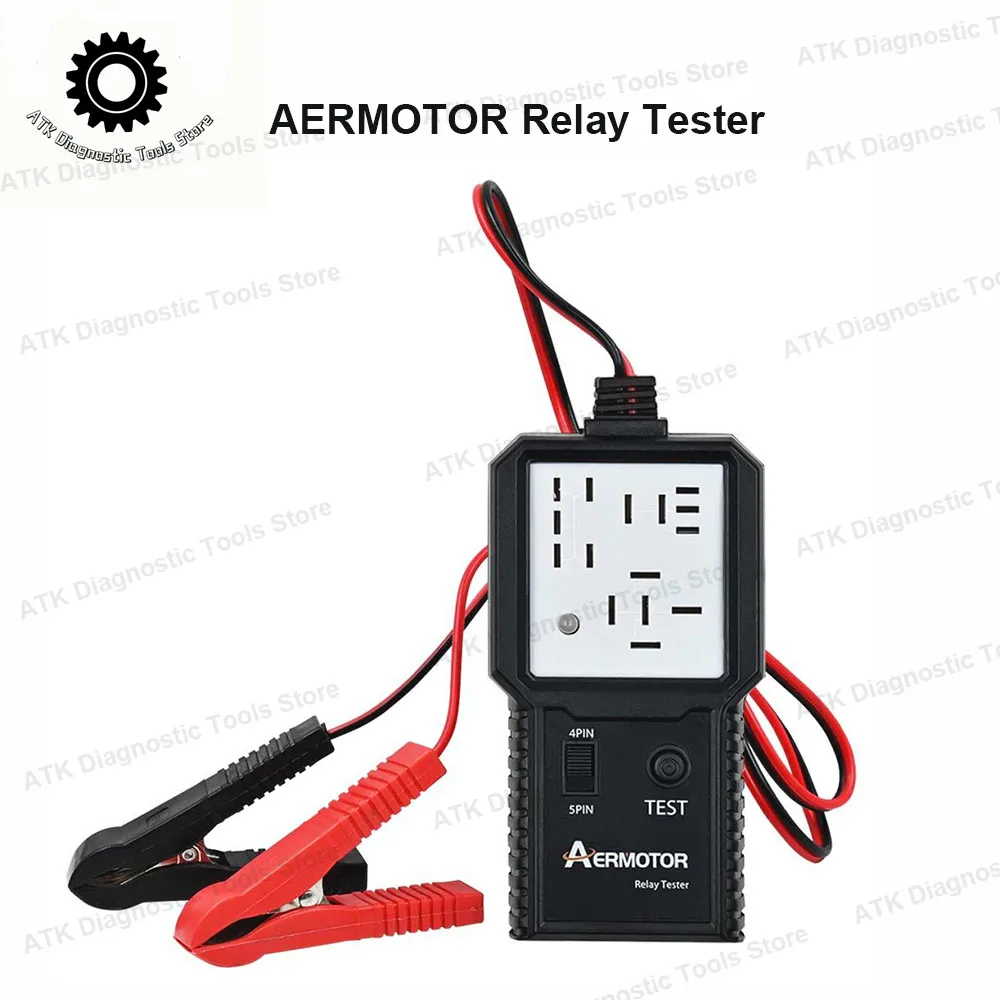 Electronic Relay Tester Car Relay Tester 24V Automotive Relay Short Circuit Tester Auto Battery Checker