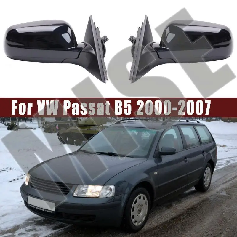 Car Accessories For VW Passat B5 2000 2001 2002 2003 2004 2005 2006 2007 Auto Outside Door Rearview Mirror Assemblys YES/NO Heat