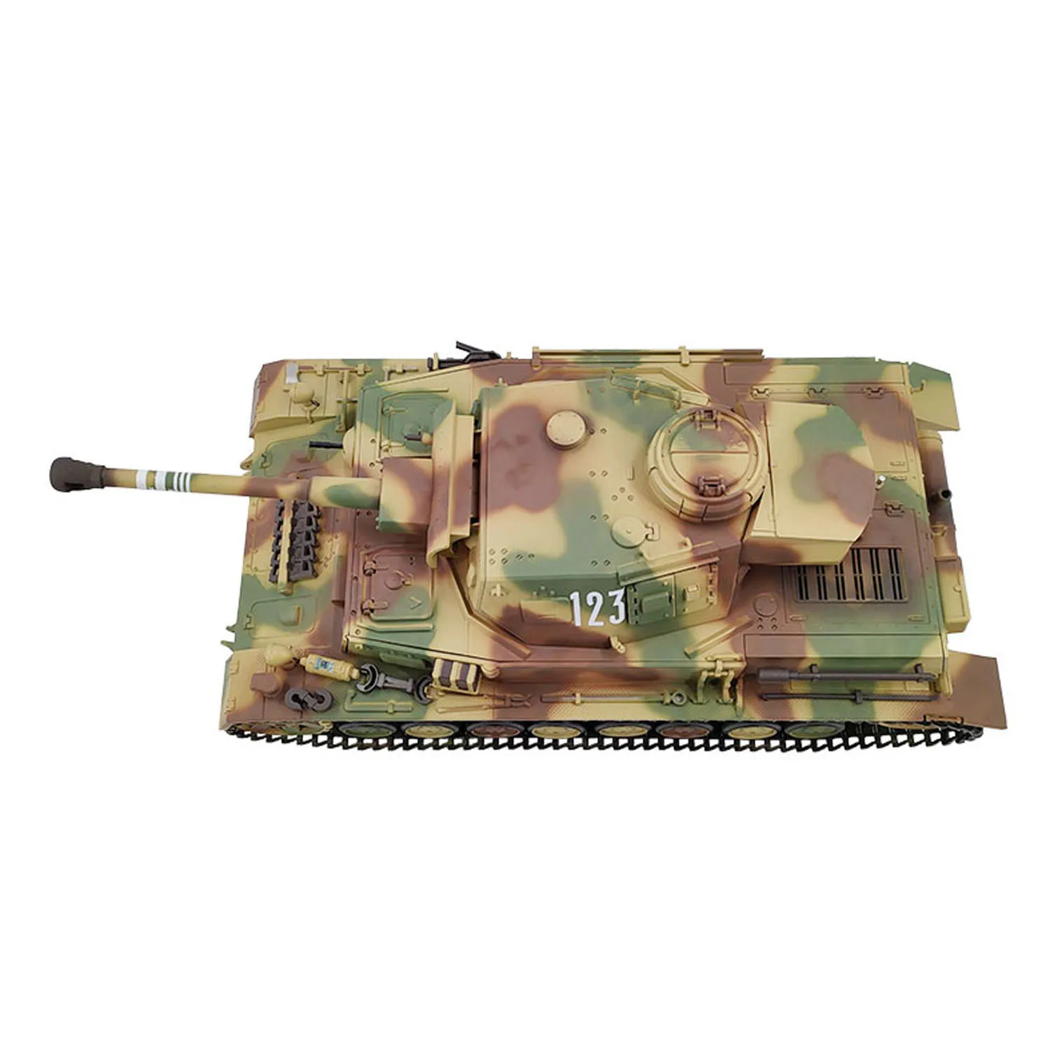 

Toy 1:16 7.0 Military RC Tank 3859 Panzer IV F2 RTR Remote Control Battle Tanks BB Infrared Combat Steel Gearbox Vehicle Toys