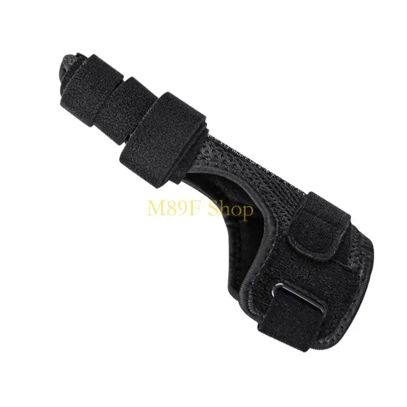 M89F Finger Splint Support Brace for Injury Recovery Removable Aluminum Plate