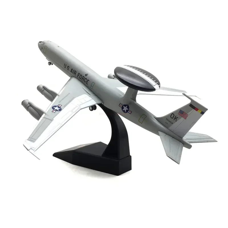 Simulation 1/200e-3 Sentry Awacs Boeing E-3 Early Warning Aircraft Alloy Aircraft Model Children\'S Toy Plane Collectibles