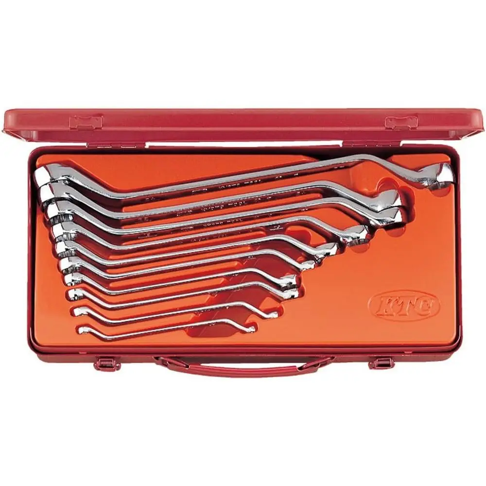 

45-Degree Long Handled Glass Wrench Set, 10-Piece