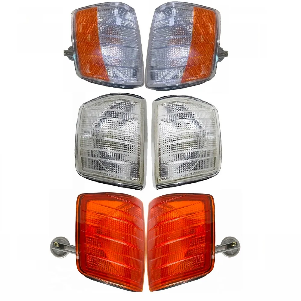 

1 пара угловых указателей поворота (повторителей) для Mercedes-Benz 190 190E W201 1982-1995 без ламп