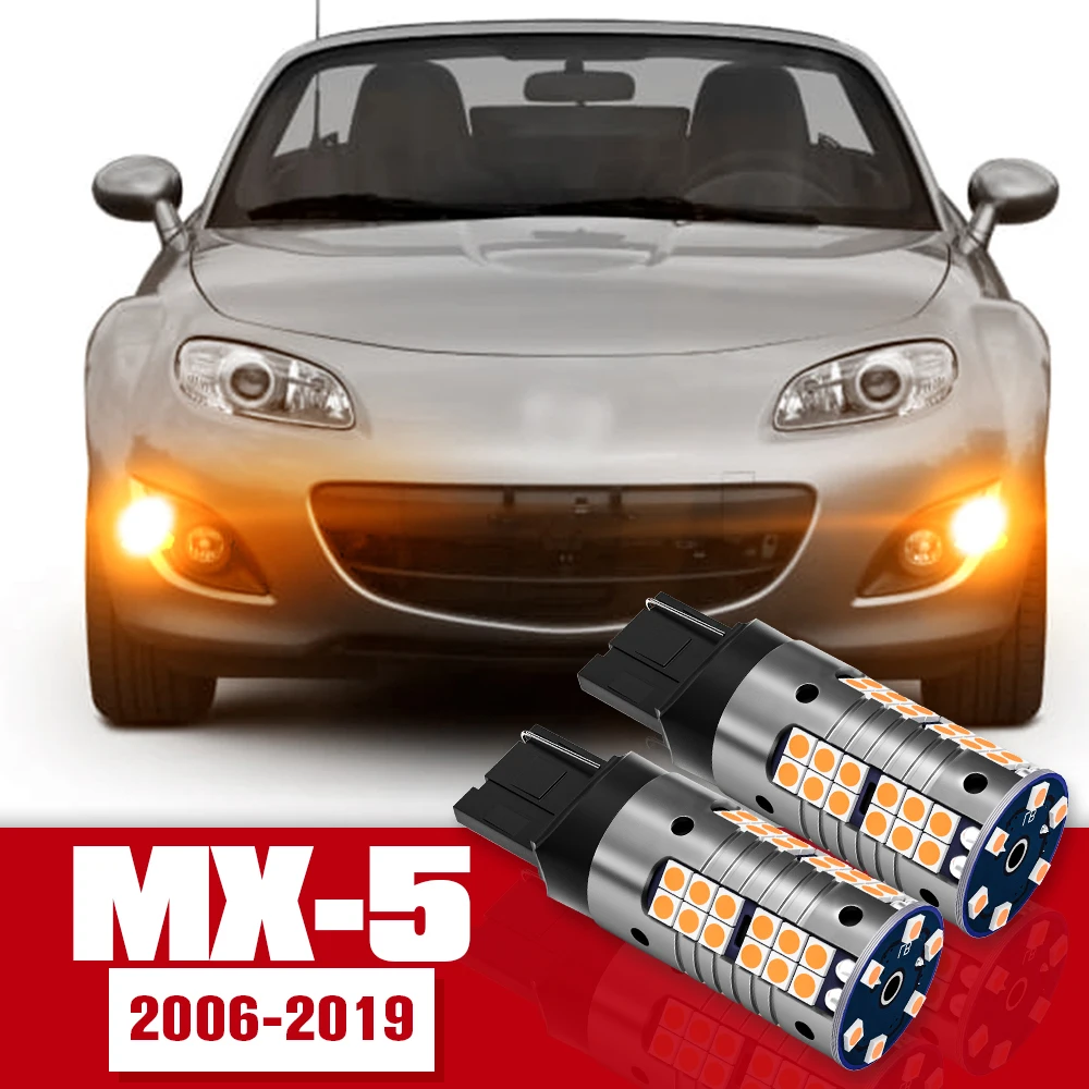 

2pcs LED Accessories Turn Signal Light Bulb Lamp For Mazda MX-5 MX 5 MX5 2006-2019 2009 2010 2011 2012 2013 2014 2015 2016 2017