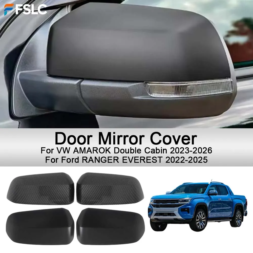 

Накладки на зеркала заднего вида для VW Amarok Double Cabin, Ford Ranger, Everest 2022-2026: Аксессуары для тюнинга автомобилей