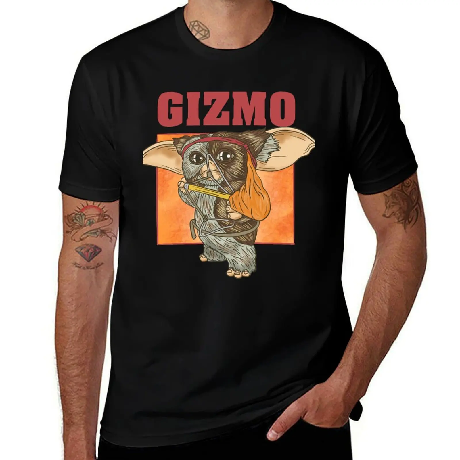 

Gizmo Rambo T-Shirt t shirts for man cotton funny man t shirts cotton T-Shirt