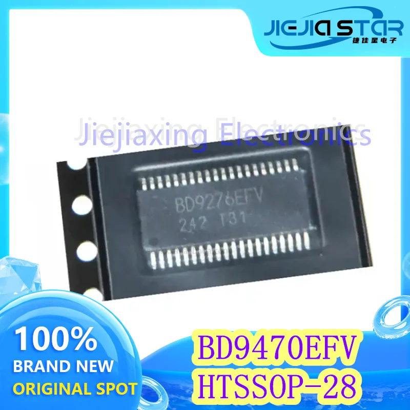 Original HTSSOP-28 Pin LCD Chip Electronics, BD9470EFV-E2, BD9470EFV, 100% Brand New, Imported, 2 Pcs