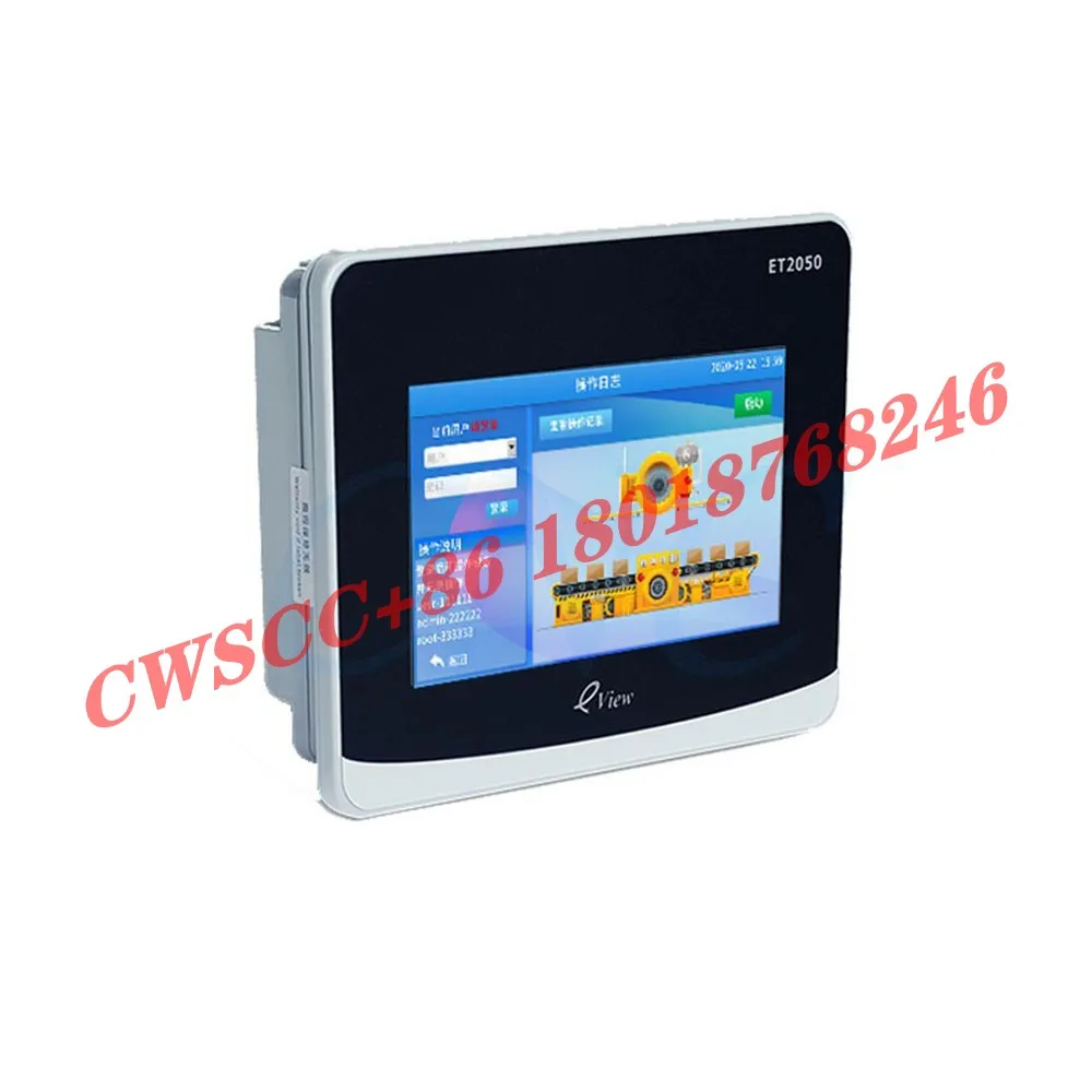 Free shipping ET2050 4.3 Inch Kinco New HMI Touch Screen HMI Configuration Serial Port Screen Color LCD