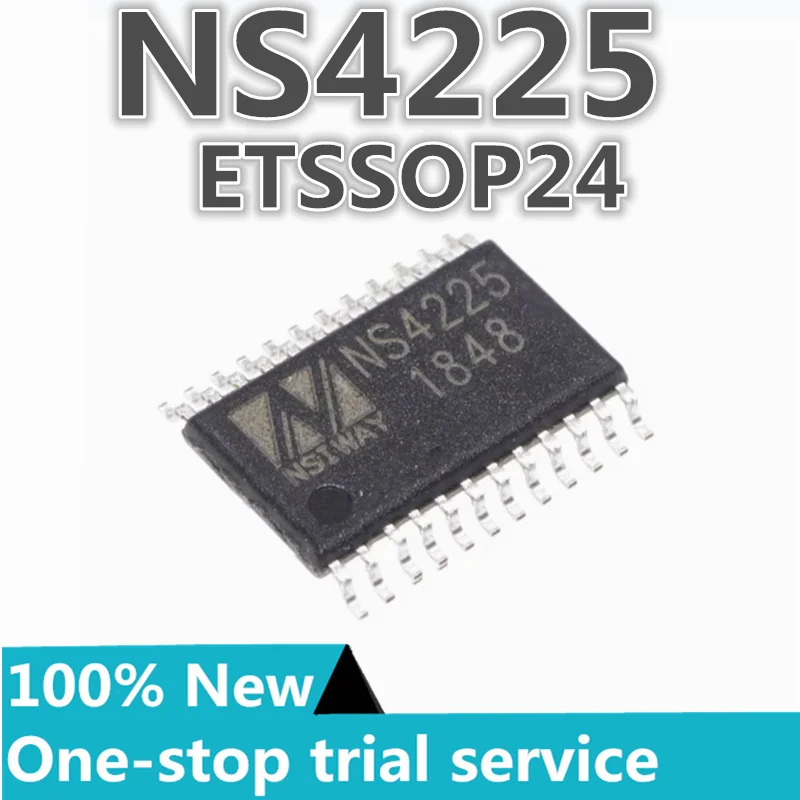 5-100PCS %New NS4225 package ETSSOP-24 Class D dual-channel 2X25W audio amplifier chip