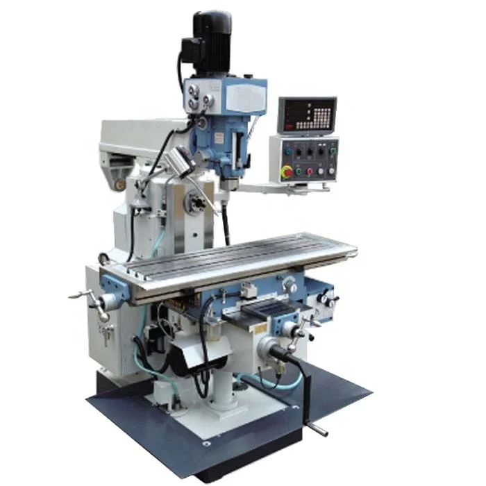 Gear driven Universal Metal vertical horizontal drilling and milling machine for ZX6350ZA