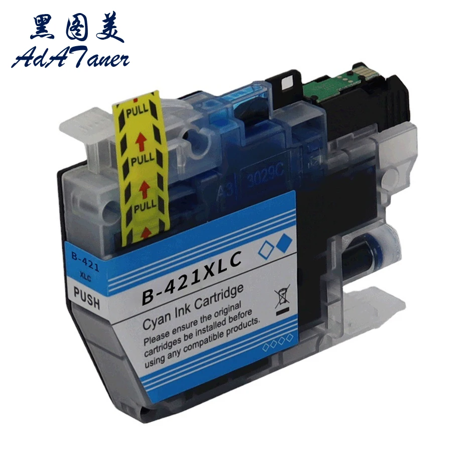 LC-421 LC421 LC421XL LC 421 Compatible InkJet Ink Cartridge For Brother  DCP-J1050DW J1140DW  MFC-J1010DW J1050 J1040 Printer